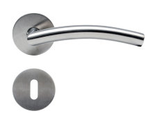 Dørgreb B-greb Ø16 mm rustfri